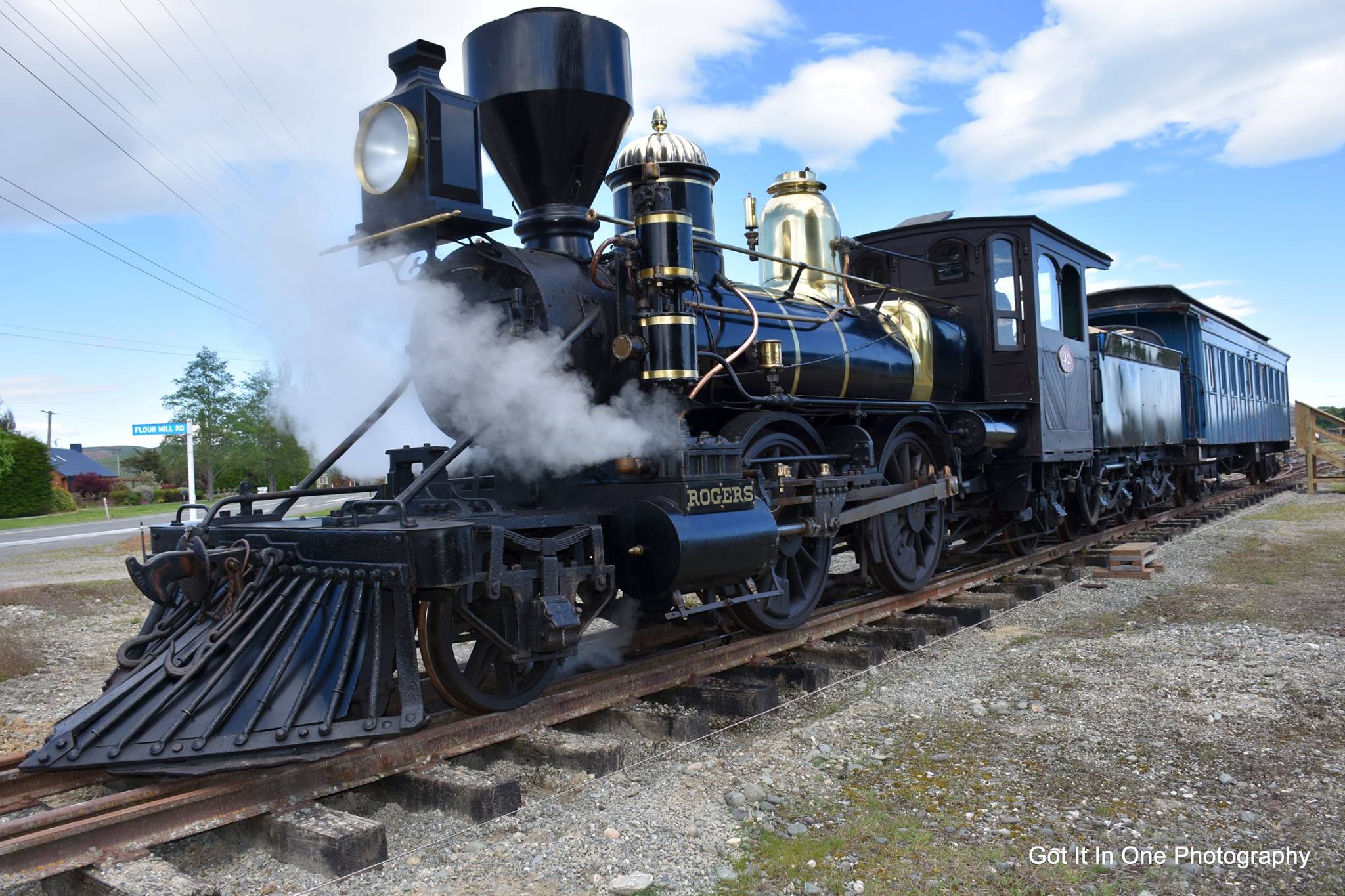 K 92 Locomotive at Waimea Plains