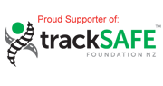 Proud supporter of TrackSafe Foundation NZ
