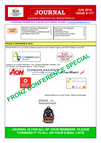 Issue 177 June 2018 Conference Special