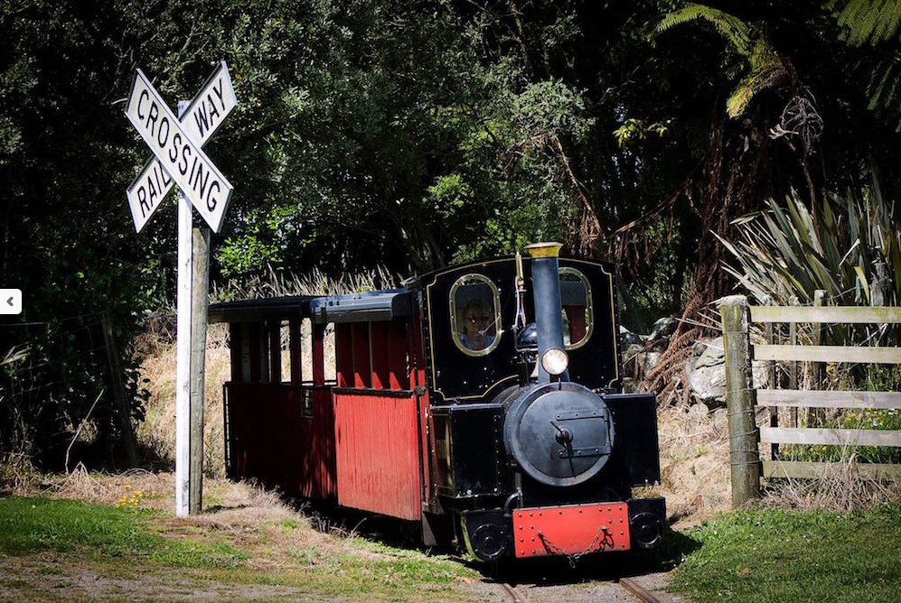 Train at Taranaki Pioneer Village